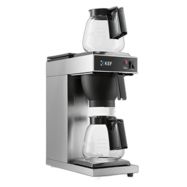 قهوه ساز صنعتی کف مدل Filtro FLT‑120‑2 | قهوه ساز فیلتری برقی KEF با ظرفیت 144 فنجان در ساعت
