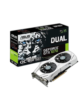 کارت  گرافیک ایسوس ASUS DUAL GTX 1070 O8G