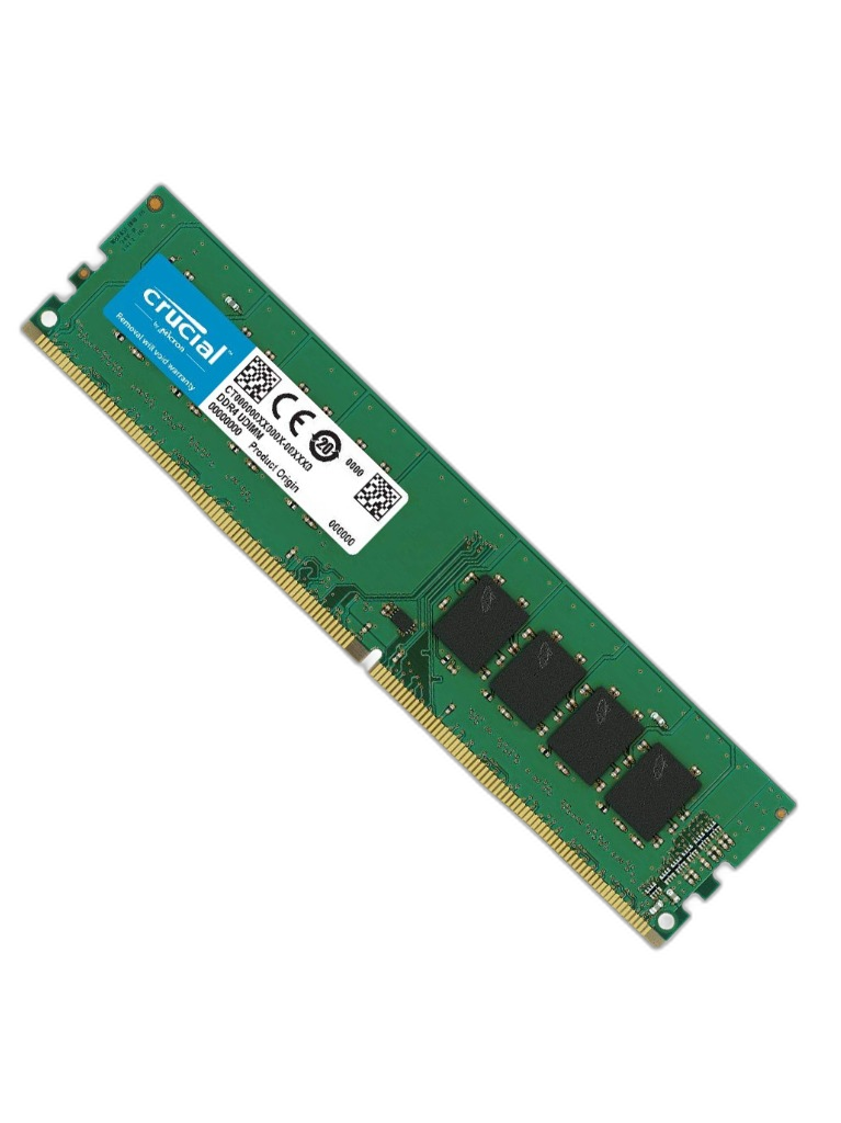 رم دسکتاپ کروشیال RAM CRUCIAL DDR4 4GB 2666MHz CT4 CL19