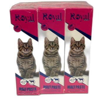 خمیر مالت گربه طعم گوشت رویال