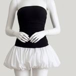 لباس مجلسی پینترستی دکلته دامن قارچی