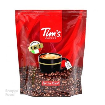 قهوه فوری تیمس 3 در 1 با تفت مخصوص 20 عددی