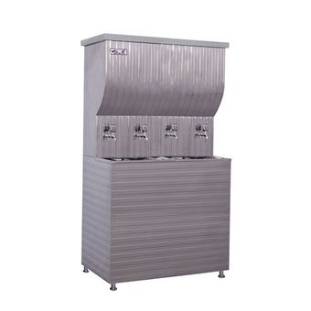 آب سردکن چهار شیره ایستاده الکترواستیل