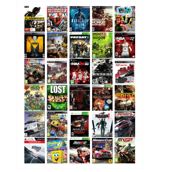 نصب بازی PS3 سونی3