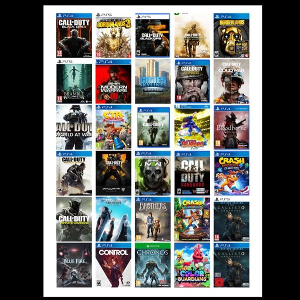 پکیج نصب بازی PS5 انتخابی