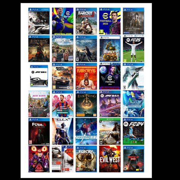 پکیج نصب بازی PS5 انتخابی