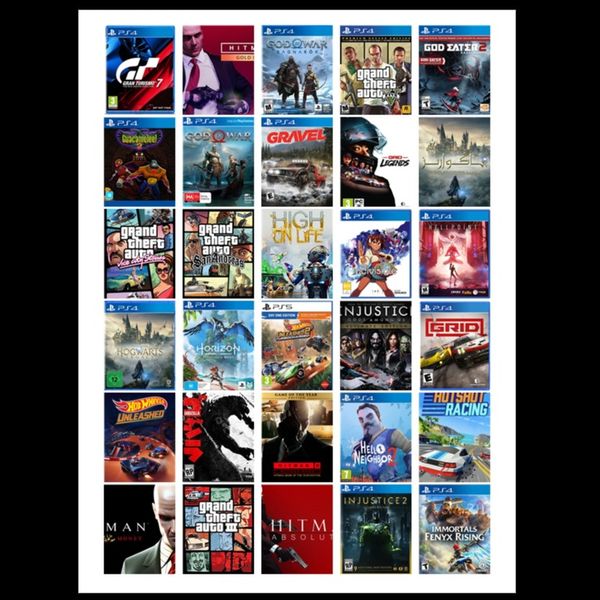 پکیج نصب بازی PS5 انتخابی