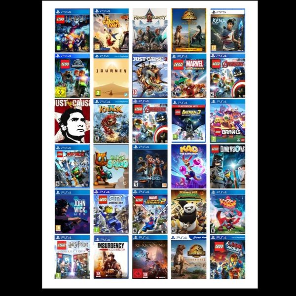 پکیج نصب بازی PS5 انتخابی