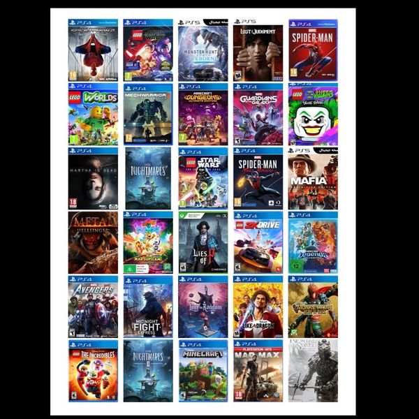 پکیج نصب بازی PS5 انتخابی