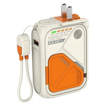 پاوربانک هیسکا مدل HP-123PD ظرفیت 10000 میلی آمپر ساعت