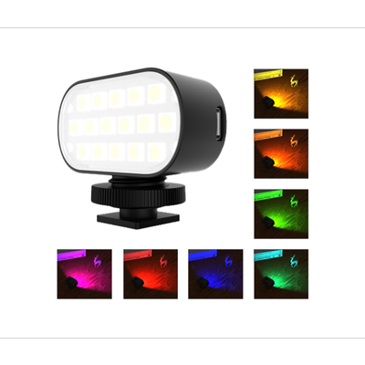 نور LED ثابت Puluz PU564B RGB light
