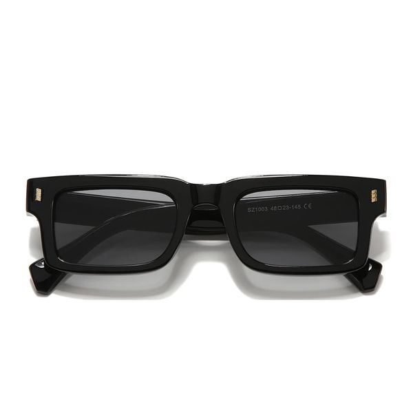 عینک آفتابی مستطیلی مدل SZ 1003 Obsidian Pearl River