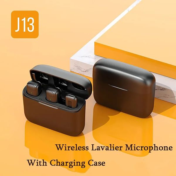 ست میکروفن بی سیم مدل J13 Lavalier Triple