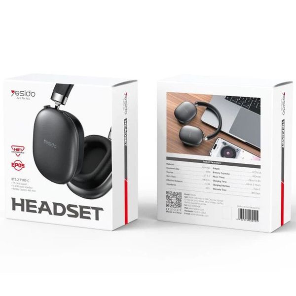 هدست بی سیم یسیدو مدل EP05 با گارانتی شرکتی