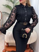 شومیز دانتل رونیکا 3021