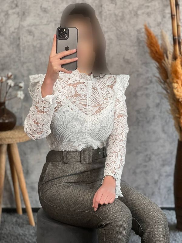 شومیز تمام دانتل ترک 1066