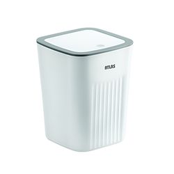 سطل زباله بادبزنی اطلس مدل موج گنجایش 3.5 لیتر کد 372