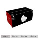 سرویس غذاخوری 28 پارچه چینی زرین ایران سری ایتالیا اف مدل اصفهان درجه عالی