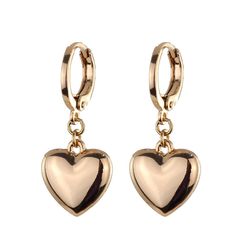 گوشواره زنانه ژوپینگ مدل قلب کد G3978