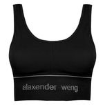 نیم تنه ورزشی زنانه ماییلدا مدل بدون فنر پددار کد 4559 رنگ مشکی