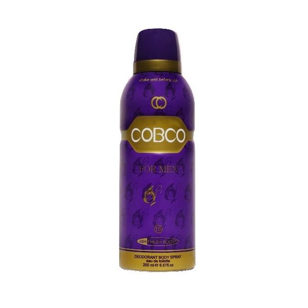 اسپری مردانه کوبکو مدل for men حجم 200 میلی لیتر