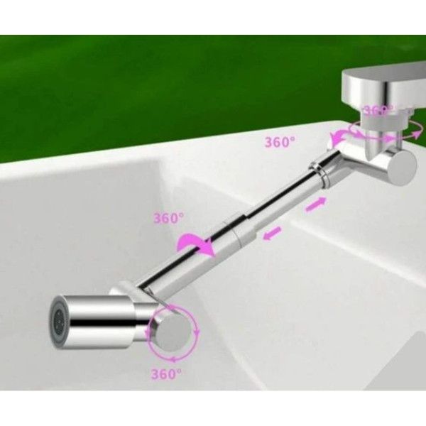 سر شیر کاهنده آب مدل 720 درجه کشویی