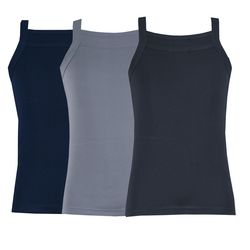 زیرپوش رکابی یقه خشتی مردانه آریان نخ باف مدل 1174 مجموعه 3 عددی*777