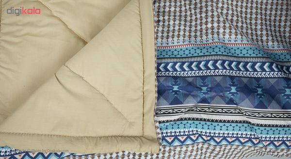 لحاف کرسی هلکو مدل leeko4-darya سایز 400*400 سانتی متر