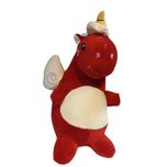 عروسک مدل دایناسور تک شاخ ارتفاع 30 سانتی متر