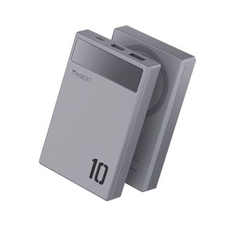 پاوربانک یسیدو مدل YP61 ظرفیت 10000 میلی آمپر با گارانتی شرکتی