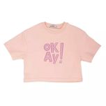 تی شرت آستین کوتاه دخترانه مدل MDSS-CH1683