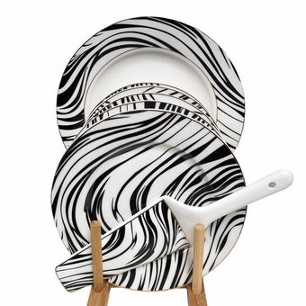 ست پذیرایی 8 پارچه آرو مدل Zebra