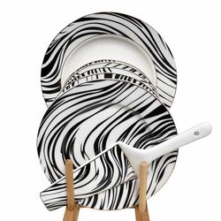 ست پذیرایی 8 پارچه آرو مدل Zebra