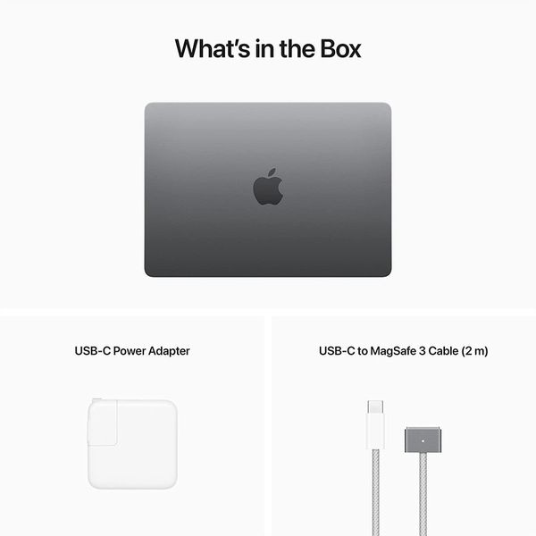 لپ تاپ 13.6 اینچ اپل استوک  مدل MacBook Air-MLXX3 M2 2022 LLA
