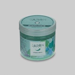 اسکراب شکری لایه بردار پوست ژبن پلاس مدل Green Apple وزن 450 گرم*805