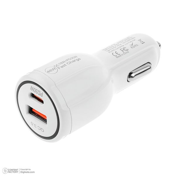 شارژر فندکی 48 وات Fast مدل WKN-C208 با ضمانت سلامت محصول