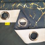 پرده تیکودکو مدل مخمل هازان طلاکوب سوپر گلد سایز 280x300 سانتیمتر