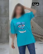 تیشرت لانگ کارتونی 3067