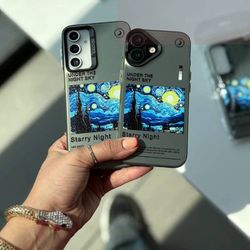 کاور قاب تام مدل سوکول طرح ونگوگ مناسب برای گوشی موبایل سامسونگ Galaxy A56