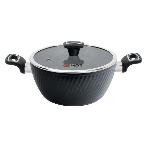 قابلمه گرانیت ام جی اس مدل فورج کد 005 سایز 20