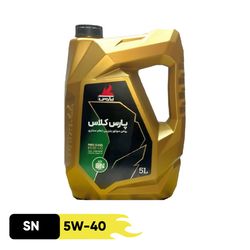 روغن موتور نفت پارس مدل پارس کلاس SN-5W40 حجم 5 لیتر
