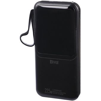 پاوربانک 10000 بیوا مدل Biva BP-035  توان 22.5 وات با کابل متصل