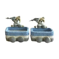 سبد قلاب بافی تریکو کد 57 مجموعه 2 عددی