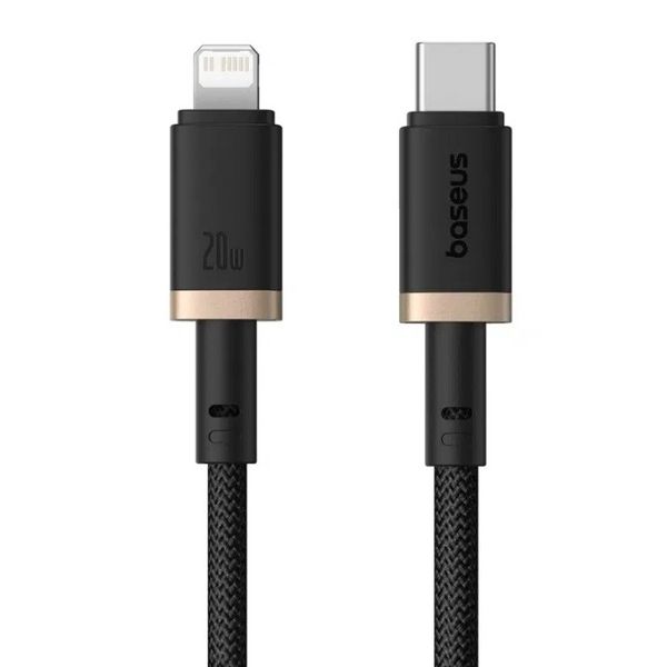 کابل تبدیل USB-C به لایتنینگ بیسوس مدل Dura Series 20W طول 1 متر