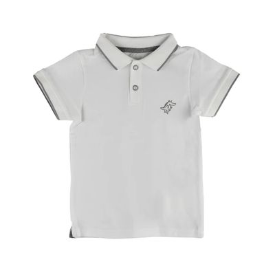 پولوشرت آستین کوتاه پسرانه مدل MDSS-CH3836