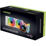 CPU COOLING GREEN GLACIER 240 STREAM ARGB