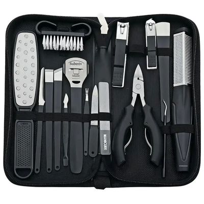 ست مانیکور و پدیکور پورودو مدل PDLFST8010BK بسته 16 عددی