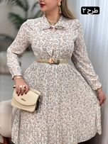 پیراهن حریر روشنک 2888