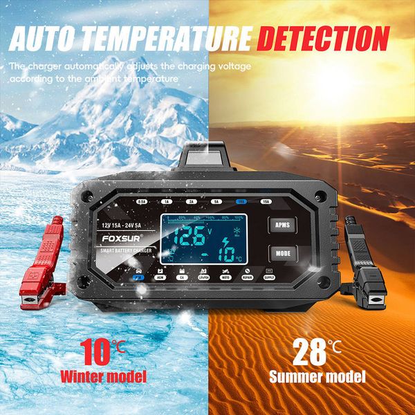 شارژر باتری خودرو فاکسسور مدل