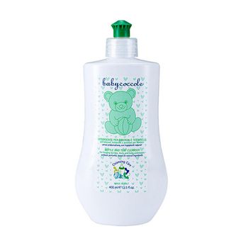 مایع استریل و ضدعفونی کننده شیشه شیر و لوازم کودک بیبی کوکول حجم 400 میلی لیتر